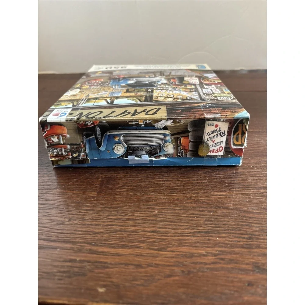 Ceaco Puzzle 550 Piece Weekend Escape‎ Garage Cars Chickens Complete Make In USA